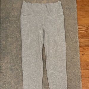 Athleta Light Gray Leggings